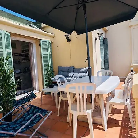 Au Cœur De Terrasse Ensoleillée 850 M Des Plages *