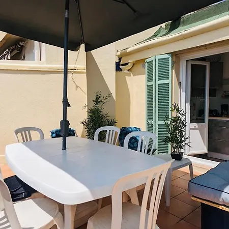 Appartement Au Cœur De Terrasse Ensoleillée 850 M Des Plages Nice
